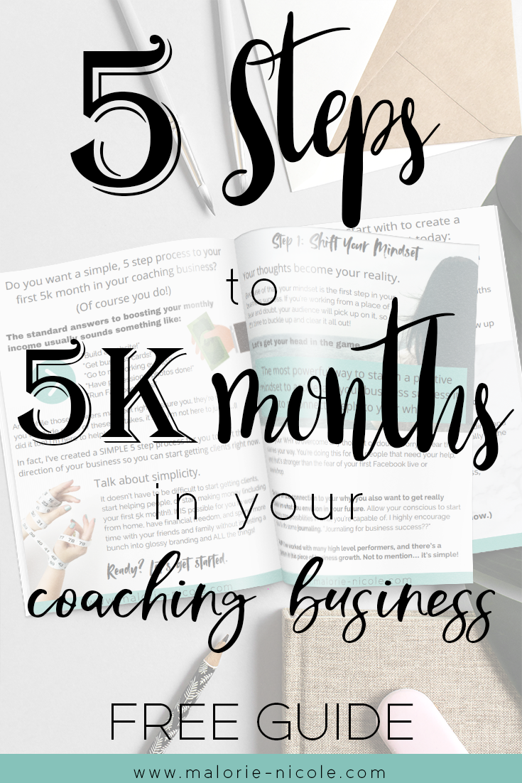 Health and life coaches - get your hands on my 9 page, jam packed FREE guide to making money in your coaching business.